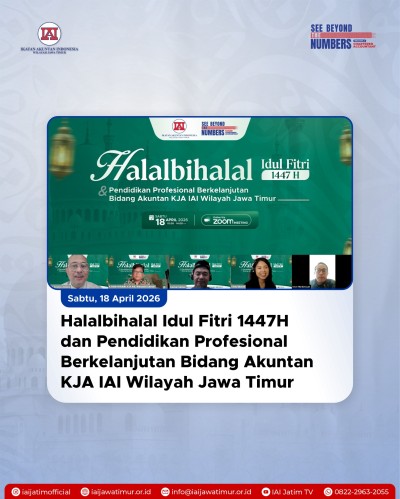 Perkuat Silaturahmi dan Daya Saing, Bidang KJA IAI Jawa Timur Gelar Halalbihalal serta PPL Strategi Marketing 2026